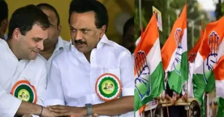 തമിഴ്‌നാട്ടില്‍ 592 സീറ്റുകള്‍ നേടി കോണ്‍ഗ്രസ് മൂന്നാമത്തെ വലിയ കക്ഷി; ബി.ജെ.പി 308ല്‍ ഒതുങ്ങി