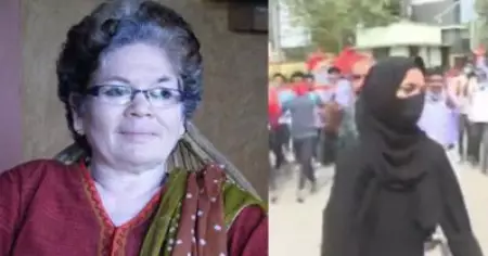 ഇന്നത്തെ ഇന്ത്യയില്‍ ഞാന്‍ ഉറക്കെ ഉച്ചരിക്കാന്‍ ആഗ്രഹിക്കുന്ന രണ്ട് വാക്കുകളാണ് അല്ലാഹു അക്ബര്‍: സാറ ജോസഫ്