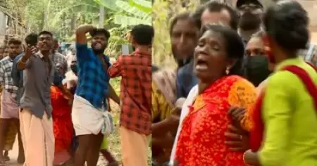 റെയില്‍വേ വികസനത്തിന് സ്ഥലം വിട്ടുനല്‍കിയവരാണ്, ഇനി തരില്ല; ചെങ്ങന്നൂരില്‍ അത്മഹത്യാ ഭീഷണി മുഴക്കി കെ റെയിലിനെതിരെ പ്രതിഷേധം
