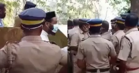 'ഇത് പിണറായി തന്നതല്ല, എന്റെ അപ്പനും അമ്മയും തന്നതാ, ഇവിടെ കല്ലിടാന്‍ സമ്മതിക്കില്ല'; കെ റെയില്‍ കല്ലിടല്‍ തടഞ്ഞ വൈദികനെ പൊലീസ് കയ്യേറ്റം ചെയ്തു