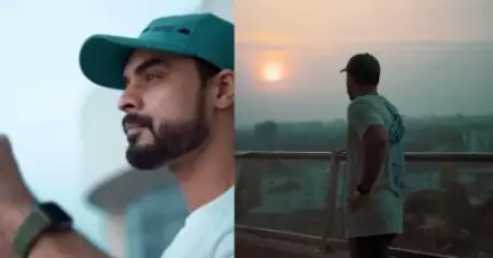 മാത്തനെ പൊടി തട്ടിയെടുത്ത് ടൊവിനോ; വീഡിയോ പങ്കുവെച്ച് താരം