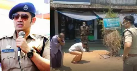 കൊവിഡ് സമയത്തെ യതീഷ് ചന്ദ്രയുടെ ഏത്തമിടീക്കല്‍ തെറ്റ്; മാപ്പ് ചോദിച്ച് പൊലീസ്