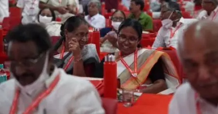 ജോസഫൈന്റെ വിയോഗം വിശ്വസിക്കാനാവാത്തത്; പാര്‍ട്ടി കോണ്‍ഗ്രസില്‍ ഞങ്ങള്‍ തൊട്ടടുത്ത സീറ്റുകളിലായിരുന്നു: കെ.കെ. ശൈലജ