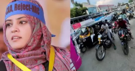 'വി.ഐ.പികള്‍ പോകുമ്പോള്‍ വഴി നീളെ നില്‍ക്കുന്ന പൊലീസുകാരില്‍ പകുതിയുണ്ടെങ്കില്‍'; റോഡിലെ ബ്ലോക്ക് തീര്‍ക്കാന്‍ പൊലീസുകാരില്ലെന്ന് ഫാത്തിമ തഹ്‌ലിയ