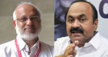 ആര്‍.എസ്.എസിന്റെ കയ്യിലെ പാവയായ സ്ത്രീ പറയുന്നത് കേട്ട് മുഖ്യമന്ത്രിയെ ആക്രമിക്കാന്‍ അണികളെ കയറൂരി വിടുന്നതാണോ നിങ്ങളുടെ രാഷ്ട്രീയകടമ? വി.ഡി. സതീശന് തുറന്ന കത്തെഴുതി എം.എ ബേബി