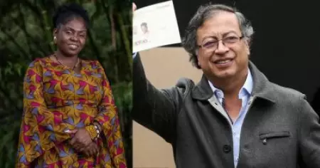 കൊളംബിയയില്‍ ഇനി ഇടതുപക്ഷ പ്രസിഡന്റ്; വൈസ് പ്രസിഡന്റായി കറുത്തവര്‍ഗക്കാരി