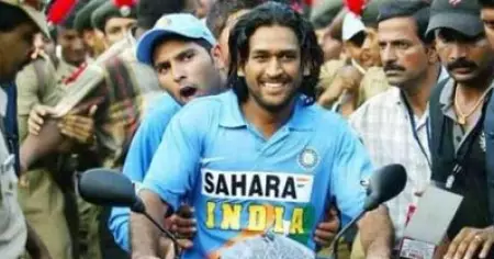 'വണ്ടി കിട്ടിയാല്‍ ഇങ്ങനെയുണ്ടൊ ഭ്രാന്ത്'; ഞാന്‍ ധോണിക്ക് ഒരു ബൈക്ക് കൊടുത്തതും അതുംകൊണ്ട് ഒറ്റ പോക്കായിരുന്നു!