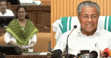 മടിയിലുള്ളത് കള്ളക്കനം; ദേശവിരുദ്ധ ഉള്ളടക്കമുള്ള ഒരാള്‍ മുഖ്യമന്ത്രി കസേരയില്‍ ഇരിക്കുന്നത് സംസ്ഥാനത്തിന് അപമാനം: കെ.കെ. രമ