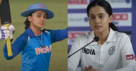ക്രിക്കറ്റ് ലെജന്റായി തപ്‌സി പന്നു; ആവേശം കൊള്ളിച്ച് ശബാഷ് മിഥു ട്രെയ്‌ലര്‍