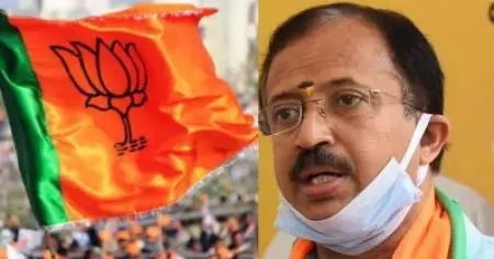 കേരള ബി.ജെ.പിയുടെ ശാപമാണ് വി.മുരളീധരനെന്ന് യുവമോര്‍ച്ച