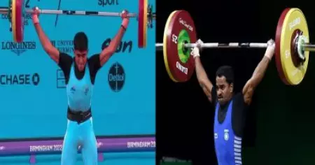 കോമണ്‍വെല്‍ത്ത് ഗെയിംസ് 2022; രണ്ട് മെഡല്‍ പൊക്കിയെടുത്ത് ഇന്ത്യ