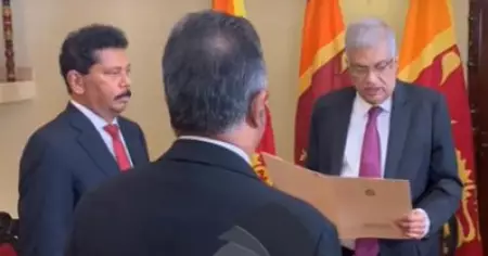 ഗോതബയയുടെ രാജി സ്വീകരിച്ച് സ്പീക്കര്‍; ഇടക്കാല പ്രസിഡന്റായി റനില്‍ വിക്രമസിംഗെ അധികാരമേറ്റു