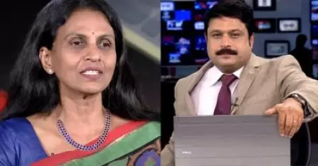 തത്സമയ അഭിമുഖത്തിന് തയ്യാറുണ്ടോ മാഡം? നിങ്ങള്‍ പറയുന്ന സ്ഥലം, സമയം, തീയതി; ആര്‍. ശ്രീലേഖയെ വെല്ലുവിളിച്ച് നികേഷ് കുമാര്‍