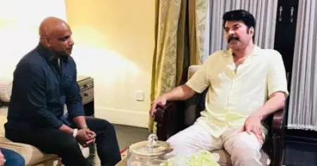 'രാജ്യത്ത് എത്തിയതിന് നന്ദി, നിങ്ങളാണ് യഥാര്‍ത്ഥ സൂപ്പര്‍ സ്റ്റാര്‍'; സനത് ജയസൂര്യയും മമ്മൂട്ടിയും തമ്മില്‍ കൂടിക്കാഴ്ച നടത്തി