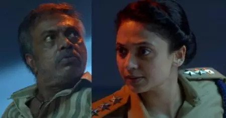 അപ്പനെ പോലെയല്ല മോള്‍, കൊന്ന് കളയും; പാപ്പനിലെ നിതയുടെ കിടിലന്‍ മാസ് സീന്‍