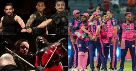 ആദ്യം അണ്ടര്‍ടേക്കറും കെയ്‌നും, ദേ ഇപ്പോള്‍ ഷീല്‍ഡും, ഈ WWE താരങ്ങള്‍ക്ക് രാജസ്ഥാന്‍ റോയല്‍സില്‍ എന്ത് കാര്യം?