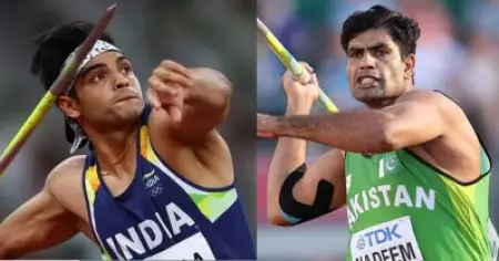 കരിയര്‍ ബെസ്റ്റ് ത്രോയ്‌ക്കൊപ്പം തിരുത്തിയത് നീരജിന്റെ റെക്കോഡും; ബെര്‍മിങ്ഹാമില്‍ തിളങ്ങി പാകിസ്ഥാന്‍ താരം