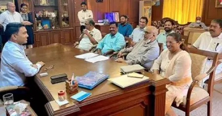 പ്രതിപക്ഷനേതാവ് ഉള്‍പ്പെടെ ഗോവയില്‍ എട്ട് കോണ്‍ഗ്രസ് എം.എല്‍.എമാര്‍ ബി.ജെ.പിയിലേക്ക്
