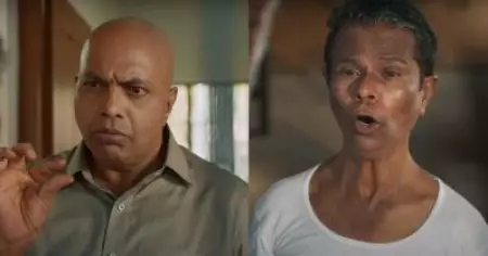 'പിടിച്ചിരുന്നോണേ കുട്ടാ'; ഇന്ദ്രന്‍സിന്റേയും ഷമ്മി തിലകന്റെയും ഷോ