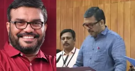എം.ബി. രാജേഷ് മന്ത്രിയായി സഗൗരവം സത്യപ്രത്ജ്ഞ ചെയ്തു