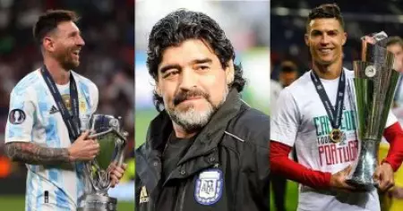ഒരുത്തന്‍ മാന്ത്രിക വടി കൊണ്ട് അനുഗ്രഹിക്കപ്പെട്ടവനും മറ്റൊരുത്തന്‍ ഒരു മൃഗവും; മെസി-ക്രിസ്റ്റ്യാനോ തര്‍ക്കത്തില്‍ മറഡോണയുടെ വാക്കുകള്‍; ഇതിലും മികച്ചതായി ഇവരെ വര്‍ണിക്കാന്‍ ആര്‍ക്കുമാകില്ല