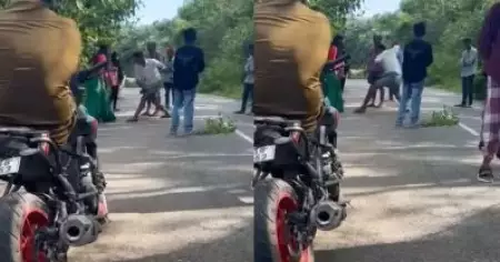 വടികൊണ്ട് അടിച്ചോടിച്ചു; തിരുവനന്തപുരത്ത് സ്ഥലം കാണാനെത്തിയ പെണ്‍കുട്ടികള്‍ക്ക് നേരെ സദാചാര ആക്രമണം
