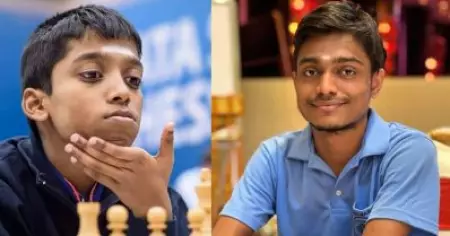 പ്രഗ്നാനന്ദയെ തോല്‍പ്പിച്ച് സ്വന്തം നാട്ടുകാരന്‍; അരവിന്ദ് ചിദംബരത്തിന് ദുബായ് ചെസ് ഓപ്പണ്‍