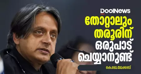 തോറ്റാലും തരൂരിന് ഒരുപാട് ചെയ്യാനുണ്ട്