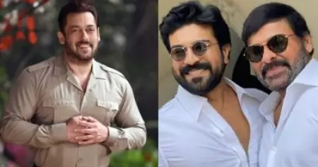 അച്ഛന്റെ സിനിമയില്‍ മകനുമെത്തും; ഗോഡ്ഫാദറില്‍ രാംചരണിന്റെ കാമിയോ റോള്‍ സ്ഥിരീകരിച്ച് സല്‍മാന്‍ ഖാന്‍