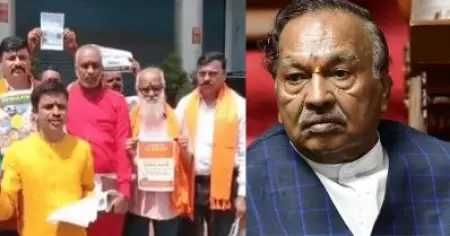 ഹലാല്‍ വിരുദ്ധ ക്യാമ്പെയിനില്‍ ഹിന്ദുത്വവാദികളെ പിന്തുണച്ച് കര്‍ണാടക മുന്‍ ഉപ മുഖ്യമന്ത്രി; നിരോധനമാവശ്യമുന്നയിച്ച് ഹൈക്കോടതിയെ സമീപിക്കുമെന്ന് ശ്രീരാമസേന