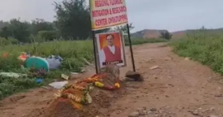 കള്ളം പറയുന്നത് നദ്ദയുടെ സ്ഥിരം തൊഴില്‍; തെലങ്കാനയില്‍ ജെ.പി. നദ്ദക്ക് കുഴിമാടം