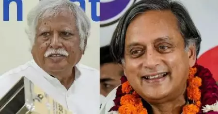 ശശി തരൂരിന് ഇരട്ട മുഖം, മാധ്യമങ്ങള്‍ക്ക് മുന്നില്‍ ചെളിവാരി തേക്കുകയാണ്; വിമര്‍ശനവുമായി കോണ്‍ഗ്രസ് തെരഞ്ഞെടുപ്പ് സമിതി ചെയര്‍മാന്‍ മധുസൂദന്‍ മിസ്ത്രി