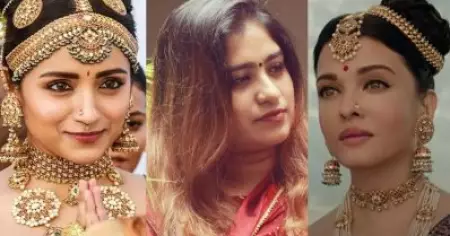 ഐശ്വര്യാറായി ആണ്ടാള്‍കൊണ്ടൈ സ്‌റ്റൈലിലാണ് മുടി കെട്ടിയത്, തൃഷയുടെ രീതി മറ്റൊന്ന്: പൊന്നിയിന്‍ സെല്‍വന്‍ ടീമിലെ മലയാളി നിവേദിത പറയുന്നു