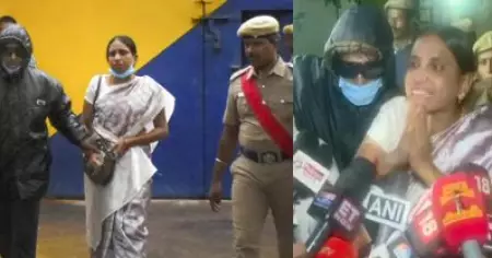 'തമിഴര്‍ക്ക് നന്ദി, ഇത് പുതിയ ജീവിതം, പൊതുരംഗത്തേക്കില്ല'; 31 വര്‍ഷത്തിന് ശേഷം ജയില്‍ മോചിതയായതിന് പിന്നാലെ നളിനി