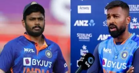 എന്തുകൊണ്ട് സഞ്ജുവിനെ കളിപ്പിച്ചില്ല; വിശദീകരണവുമായി ഹര്‍ദിക്