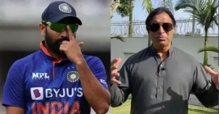 ക്ഷമിക്കണം ബ്രോ, ഇതാണ് കർമ; ആഹാ! എങ്കിൽ ഇതാണ് വിവേകം; സോഷ്യൽ മീഡിയയിൽ അടി കൂടി ഷമിയും അക്തറും