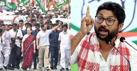കോണ്‍ഗ്രസിനോട് ജനങ്ങള്‍ക്കുണ്ടായിരുന്ന മനോഭാവം ഭാരത് ജോഡോ യാത്രയിലൂടെ മാറി; യാത്ര കോണ്‍ഗ്രസിനെയും ഇന്ത്യയെയും ഒന്നിപ്പിക്കുന്നു: ജിഗ്നേഷ് മേവാനി