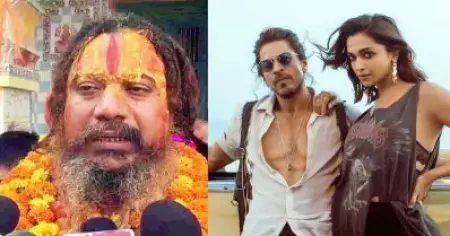 ഇന്നവന്റെ പോസ്റ്റര്‍ കത്തിച്ചു, ഇനി ആ 'ഫിലിം ജിഹാദി' ഷാരൂഖിനെ നേരില്‍ കണ്ടാല്‍ ജീവനോടെ കത്തിക്കും; വധഭീഷണിയുമായി ഹിന്ദുത്വ സന്യാസി