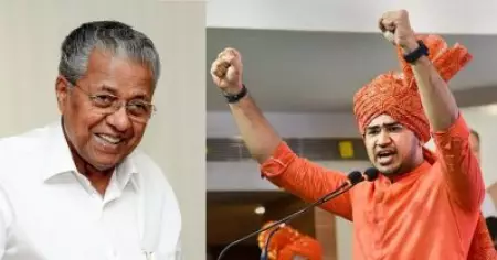 'കേരളത്തിലെ കമ്മ്യൂണിസത്തിന്റെ അന്ത്യം ആസന്നമായി'; പിണറായി വിജയനെ വെല്ലുവിളിക്കുന്നുവെന്ന് തേജസ്വി സൂര്യ