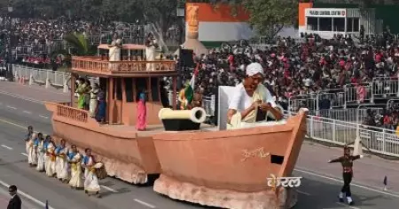 'ബേപ്പൂര്‍ റാണി'; സ്ത്രീശാക്തീകരണ സന്ദേശം നല്‍കി കേരളത്തിന്റെ റിപ്പബ്ലിക് ദിന ടാബ്ലോ