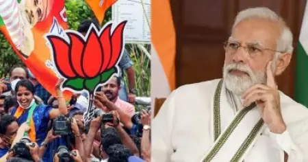 കേന്ദ്ര പദ്ധതികളുടെ ഗുണഭോക്താക്കളെ പിടിക്കാന്‍ 'താങ്ക്യൂ മോദി' ക്യാമ്പെയിനുമായി ബി.ജെ.പി