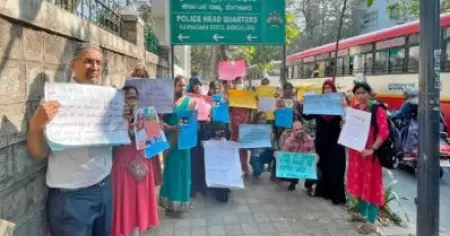ഹിന്ദുത്വ നേതാക്കളുടെ കൊലവിളി പ്രസംഗം; പൊലീസിനെതിരെ പ്രതിഷേധിച്ച് സാമൂഹിക പ്രവര്‍ത്തകര്‍