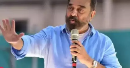 രാജ്യം അപകടത്തിലാകുമ്പോള്‍ പാര്‍ട്ടിക്കും ചിഹ്നത്തിനും അതീതമായി പ്രവര്‍ത്തിക്കണം; കോണ്‍ഗ്രസിന് വേണ്ടി വോട്ടഭ്യര്‍ത്ഥിച്ച് കമല്‍ ഹാസന്‍