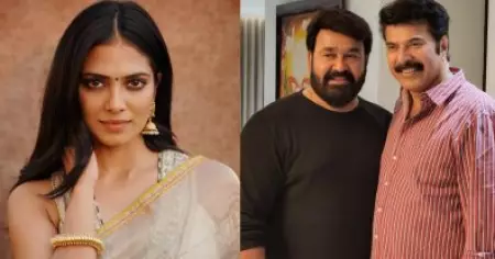 ഷാരൂഖ് ഖാനെയും ആമീര്‍ ഖാനെയും കണ്ട് പരിചയം ആയിരുന്നു, പക്ഷെ മമ്മൂട്ടിയെയും മോഹന്‍ ലാലിനെയും കാണാന്‍ കിട്ടില്ലല്ലോ: മാളവിക മോഹന്‍