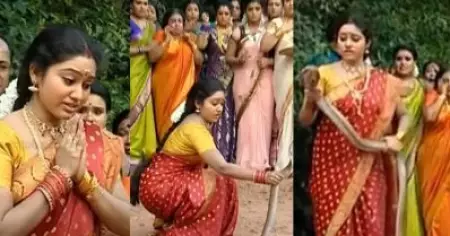 പ്രാര്‍ത്ഥിച്ച് ജീവനുള്ള പാമ്പിനെ കയ്യിലെടുത്തു, പാമ്പ് ചീറ്റിയപ്പോള്‍ ക്യാമറാമാന്‍ വരെ ഇറങ്ങിയോടി: മേഘ്‌ന