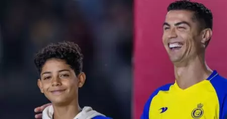 അച്ഛന്റെ വഴിയേ മകനും; സൗദിയിൽ അഴിഞ്ഞാടി റൊണാൾഡോയുടെ പിൻഗാമി