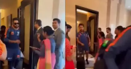 തിലകം തൊടാത്തതിന് ഉമ്രാനെയും സിറാജിനെും ക്രിക്കറ്റ് ജിഹാദിയാക്കി ഹിന്ദുത്വവാദികള്‍