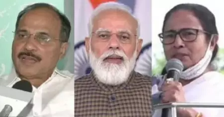 മമത സംസാരിക്കുന്നത് മോദിയെ പോലെ; കോണ്‍ഗ്രസിനെയും രാഹുല്‍ ഗാന്ധിയോയും അപമാനിക്കാന്‍ ഇരുവരും തമ്മില്‍ പ്രത്യേക കരാറുണ്ട്: അധീര്‍ രഞ്ജന്‍ ചൗധരി