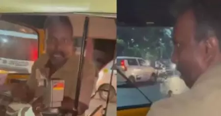 'ഇത് ഞങ്ങളുടെ നാടാണ്, ഞാനെന്തിന് ഹിന്ദിയില്‍ സംസാരിക്കണം';യാത്രക്കാരോട് ഓട്ടോ ഡ്രൈവര്‍; വീഡിയോ
