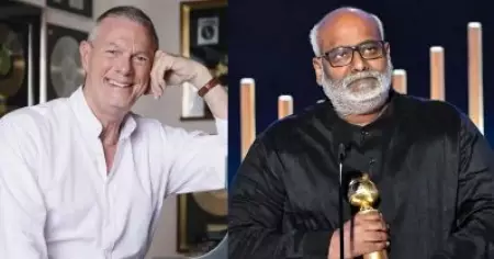 അഭിനന്ദനങ്ങളുമായി കാര്‍പെന്റര്‍ തന്നെയെത്തി; കണ്ണീര്‍ നിയന്ത്രിക്കാനാവാതെ കീരവാണി; വീഡിയോ